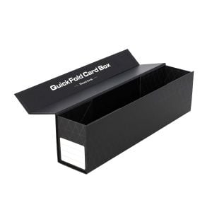 3 Pack QuickFold Card Boxes - Sleeved Cards open empty