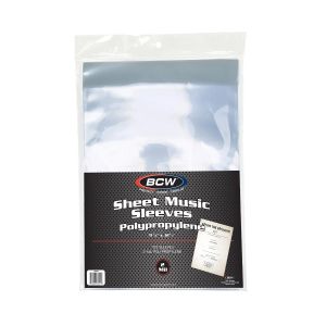 Sheet Music Sleeves