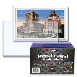 Postcard Topload Holder