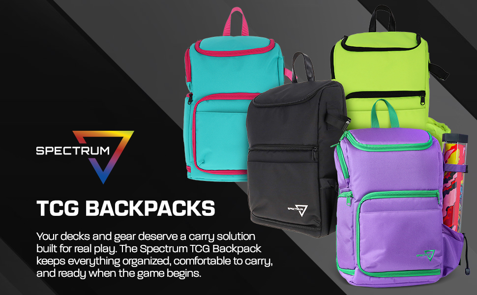 TCG Backpack Purple A+ Content 1