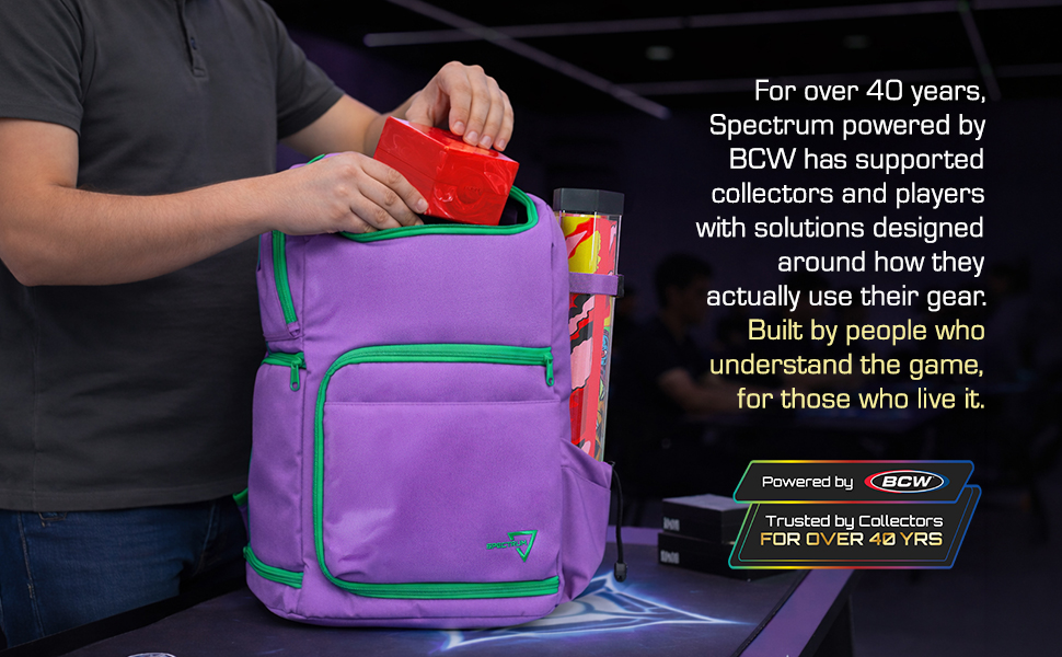 TCG Backpack Purple A+ Content 2