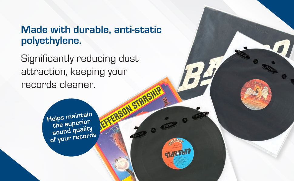 audiophile record inner sleeves slide 2