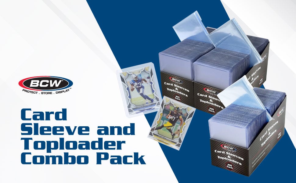 sleeve and toploader combo pack slide 1